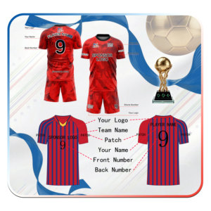 Braziliaans geïnspireerde voetbaltenues 2026 Americas voetbalcollectie Ademend shirt met korte mouwen en print Meerdere landen - Product Image 5