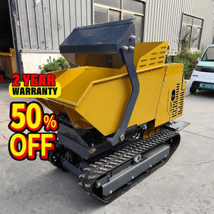 800kg Mini Dumper <span class=keywords><strong>Brouette</strong></span> hydraulique Auto-chargement Mini Dumper sur chenilles - Product Image 4