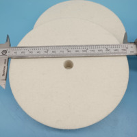 Roue en feutre de laine de marque HL OEM en gros, épaisseur 20 mm, pour le polissage du jade et de l'acier inoxydable
