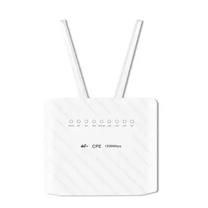 Sailsky CAT6 4G LTE CPE 11AC 1200 Мбит/с двухдиапазонный беспроводной Wi-Fi роутер со слотом для sim-карты поддержка батареи 5000 мАч