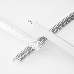 Vente directe du fabricant 32*24*3600 Grille en T en acier galvanisé décorative moderne - Ignifuge - Résistant à la corrosion - Installation facile - Product Image 1