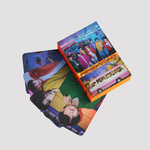 Venta al por mayor Bangtan Boys permiso para bailar Lomo tarjeta Kpop Photocard 55 unids/caja hecha de papel - Product Image 5