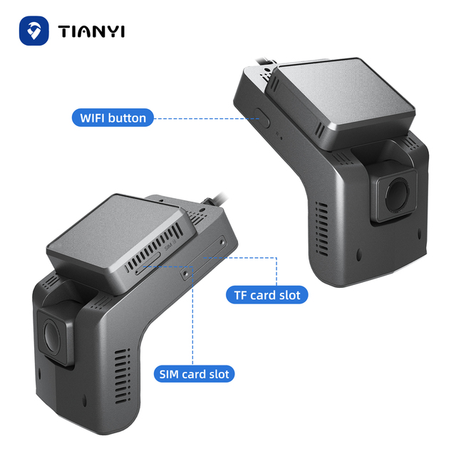 1080P Vehicle AI Camera ADAS DMS  T20P GPS Dash Cam for Logistics Transportation