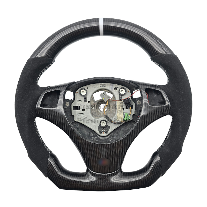 with hole+carbon fiber+alcantara+white alignment m