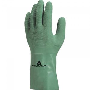 DELTA PLUS-Guante de látex con Forro verde de algodón Interlock, longitud 30 cm (paquete múltiple)-GUANTES EAN MW129710 - Product Image 1