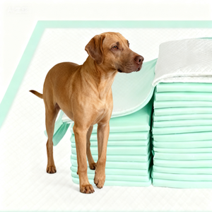 Almohadillas Absorbentes Personalizables para Mascotas - Antideslizantes, Sin Fugas, Eliminan Olores, Capa Superior Hipoalergénica, Revestimiento Trasero a Prueba de Fugas de PE, SAP + Pulpa de Felpa - Product Image 1