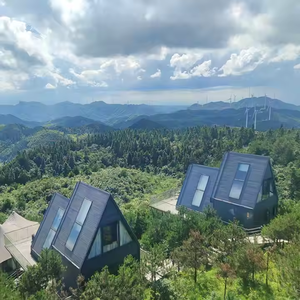 บ้านสามเหลี่ยมสำเร็จรูปบ้านทรงสามเหลี่ยมแบบสร้างสรรค์บ้านสามเหลี่ยมสไตล์ร้อนแรง - Product Image 5