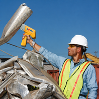 BOYN XL2 100G Handheld XRF Analyzer Portable Spectrometer for Scrap Metal Alloy Analysis Element Testing Metal Analyzer