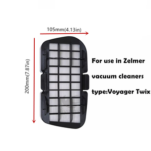 Riyingxin Maßgefertigter Waschbarer Wiederverwendbarer Einlassfilter HEPA ZVCA335S für Typ Voyager <span class=keywords><strong>Twix</strong></span> Staubsauger Ersatzteile Zubehör - Product Image 2