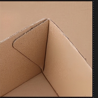 Barquette alimentaire jetable en papier kraft, boîte d'emballage rectangulaire ouverte en carton