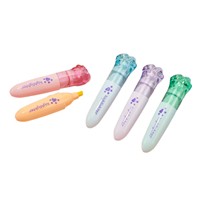 6 couleurs, mini marqueurs fluorescents pastel en forme de patte de chat, sans danger pour les enfants, kit de fournitures scolaires pour le dessin et l'art, surligneurs