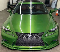 Film de covering automobile artisanal en PVC 6,5 mil, super brillant, multicolore, effet cristal, changeant de couleur, anti-rayures, auto-réparant, garantie 3 ans