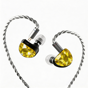 Audífonos Intrauditivos Profesionales de Alta Fidelidad al por Mayor, Controlador Dinámico de 10 mm, Respuesta de Frecuencia de 20 Hz a 40 kHz, Carcasa de Acero Inoxidable - Product Image 1