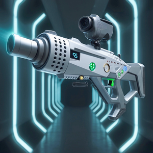 ของเล่นผู้ใหญ่ สีขาว DIY 1000 วัตต์ 58 โวลต์ เครื่องยนต์เลเซอร์แบบมือถือ รีโมทคอนโทรลจุดไฟ แหล่งกำเนิดแสงสีเขียวแบบโคเฮอเรนต์ที่ปรับแต่งได้ - Product Image 1