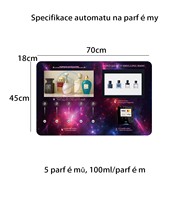 Máquina Expendedora de Perfume Personalizada, Dispensador de Perfume Automático de Pared con Servicio 24h, Máquina Expendedora de Perfume en Aerosol Automática en Venta