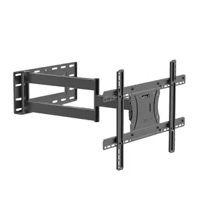 Supporto Tv LCD a schermo piatto da 32 pollici girevole a 180 gradi staffa Tv a braccio lungo 725mm supporto a parete Tv Max VESA 600*400mm