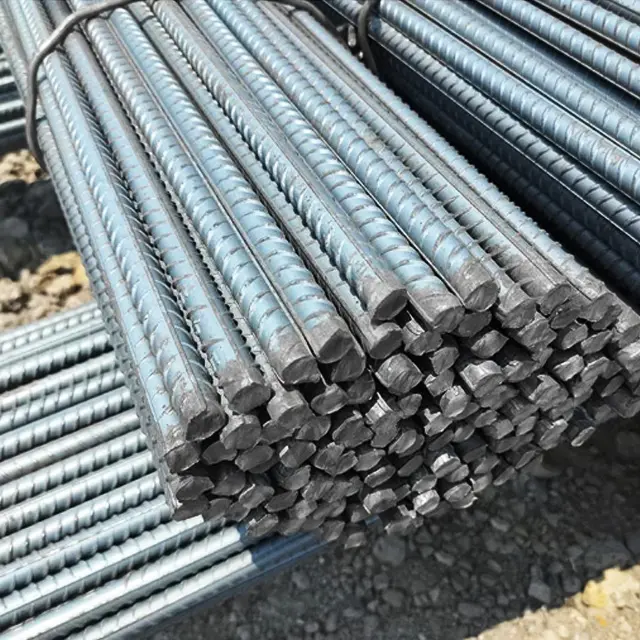 customized ASTM A615 Grade 60 Ss400 S355 steel rebars for building materials