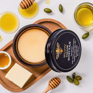 Hữu cơ 60g mật ong sáp ong kem làm bằng tay chống lão hóa dưỡng ẩm Kem dưỡng da với dầu ô liu trộn với kem sáp ong - Product Image 3