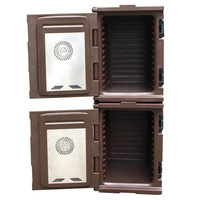 Shunyilong ZXF-180L 180L Boîte de chauffage électrique à double couche pour l'incubation et le maintien au chaud/refroidissement des aliments 220V PE Hôtels Restaurants