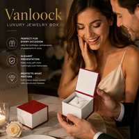 Boîte cadeau de luxe pour bracelet, boîte à montre personnalisée, emballage de bijoux haut de gamme rouge et blanc avec insert coussin OEM ODM