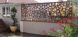 Panneau de corten de décoration intérieure et extérieure d'écran de jardin en métal découpé au laser - Product Image 3