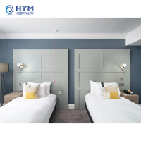 Meubles de chambre d'hôtel Voco by IHG en panneaux de bois modernes pour hôtels 5 étoiles - Écologiques et durables, tailles/couleurs personnalisées