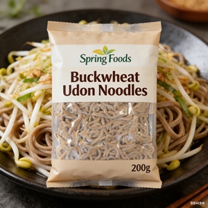 Nouilles Udon saines et faibles en gras à base de sarrasin pour un régime alimentaire - Product Image 2