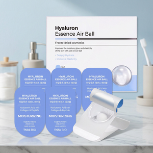 [Think Bio] HYALURONIC Lyophilisé pour Hydratant Visage en Balle pour Femmes, Pack de 6 Unités, Durée de Conservation de 3 Ans, Usage Domestique, Fabriqué en Corée - Product Image 3