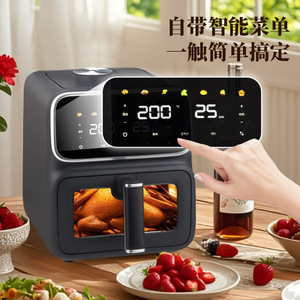 Smart Air Fryer 6L Large Capacity Fully Automatic With Visual Display Multi Functional Touch Screen For Home Use - Product Image 4