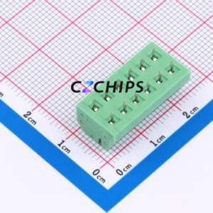 1861975 Spring Terminal Block Through hole Component (THT),P=3.5mm Connector 1x6P 3.5mm Green 6P - Product Image 2