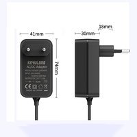 Adaptateur secteur AC-DC 36W avec prises US, EU, UK, certifié CE UKCA, 9V3A, 12V3A, 15V2A, 24V1.5A pour boîte lumineuse, signalisation numérique, écran tactile, PC