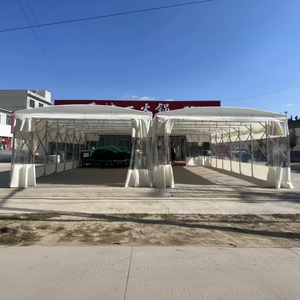 Tentes pliantes commerciales en acier avec structure push-pull, tentes de marché extérieures, auvents pliants, tentes pop-up avec murs, gazebos à vendre - Product Image 4