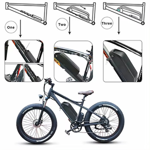 Batterie de vélo électrique au lithium 36V 48V 52V 17,5Ah 24,5Ah pour tube diagonal 500W 750W 1000W - Product Image 2