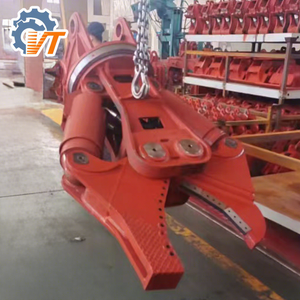 Cisailles hydrauliques à économie de main-d'œuvre, accessoires de machines de construction pour la découpe de plaques et de poutres en acier - Product Image 1