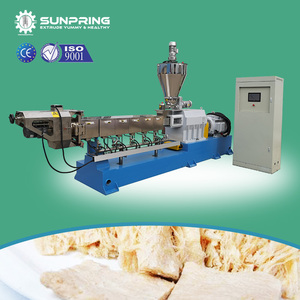 Máquina de proteína vegana texturizada SunPring, máquina de trozos de soja, máquina para hacer trozos de soja, 50kg por hora - Product Image 1