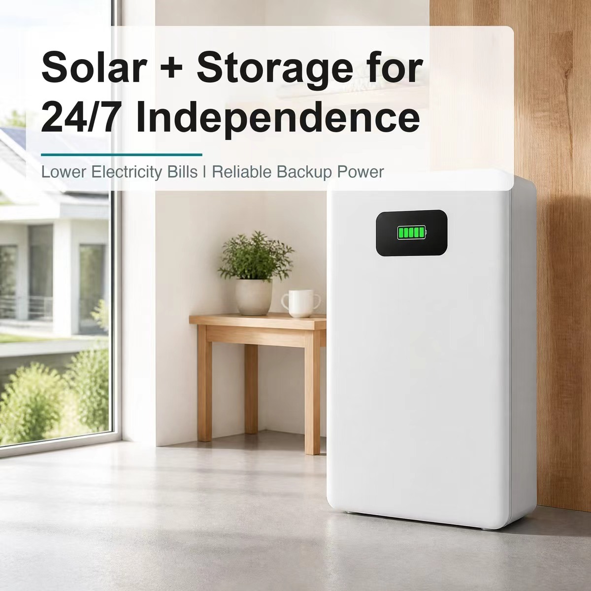 10kWh Home Solar Energy Storage Battery System for Off Grid and Backup Power · image 5