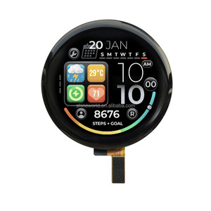 1.73 "466x466 qspi 500nits ngoài trời nhỏ AMOLED Màn hình cảm ứng hiển thị cho đồng hồ thông minh - Product Image 3