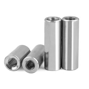 Écrou rond en acier inoxydable SS304 M3 M4 M5 M6 M8 <span class=keywords><strong>M10</strong></span> M12, connecteur d'écrou long, écrou <span class=keywords><strong>cylindrique</strong></span> - Product Image 1