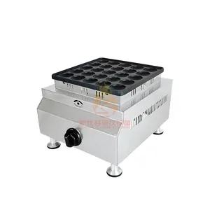 Factory Supply Gas 25 Holes Poffertjes Machine Mini Muffin Pancake Maker Machine For Other Snack Food