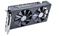 Carte graphique vidéo GDDR5 RX580 de 8 Go pour ordinateur de bureau et jeu, interface mémoire 256 bits avec ventilateur de refroidissement