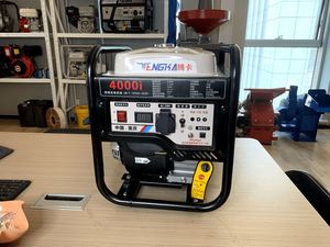 Generador Inverter Portátil de Gasolina Monofásico de 3kW 4kW 3000W 4000W con Marco Abierto, Tanque de Combustible de 10L y Arranque por Retroceso - Product Image 5