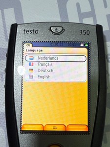 Testo 350 Emission Analyzer <b>Kit</b> - Control Unit, Analyzer Box, Probe Used - Product Image 5