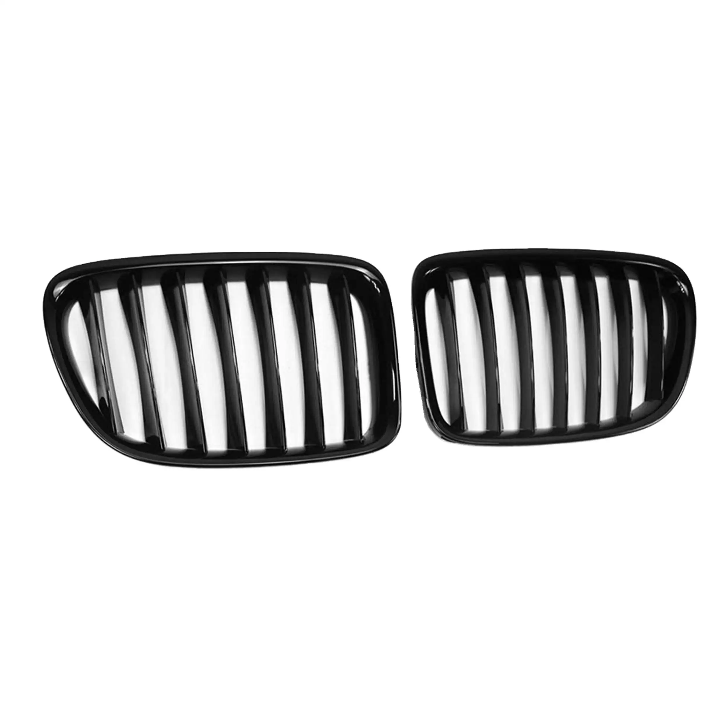 Fabricage Auto Reserveonderdelen Carrosseriebeschermer Enkele Lijn Glanzend Zwart Voorbumpergrille Voor Bmw X1 E84 2009-2016