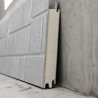 Panneaux de bardage en PU sculpté métallique, panneaux muraux extérieurs isolés et décoratifs en mousse de polyuréthane avec isolation