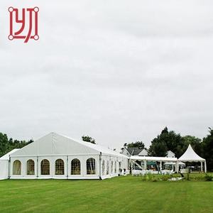 Carpa para Eventos y Bodas, Resistente al Fuego, 6x12m, Blanca, Grande y Duradera - Product Image 1