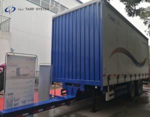 Système de bâche électrique automatique robuste pour <span class=keywords><strong>camion</strong></span>, kit de bâche enroulable en PVC à ouverture rapide pour <span class=keywords><strong>camion</strong></span> benne, remorque, tombereau - Product Image 6