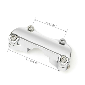 Tcmt 1 "ตัวยกแฮนด์จับยึดด้านบนเหมาะสำหรับ Harley Touring Electra Glide Street <span class=keywords><strong>King</strong></span> 1988-2024อุปกรณ์มอเตอร์ไซค์ - Product Image 5