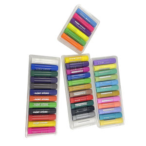 Juego de Crayones de Pintura Témpera Sólida Lavable, No Tóxica, en Colores Metálicos Macaron, para Niños, para Pintar el Cuerpo y la Cara, Venta al Por Mayor - Product Image 3