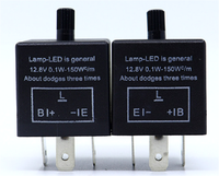 Relay Lampu Sein LED Motor CF13 CF14 JL-02 Flasher LED Elektronik 3-pin untuk Motor dan Mobil