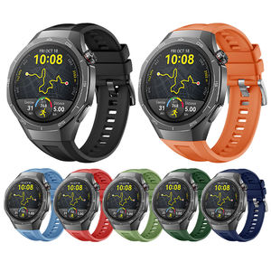 Bracelet en silicone respirant de haute qualité, réglable avec boucle à ardillon, 22 mm, sport et mode, pour montre connectée - Product Image 1